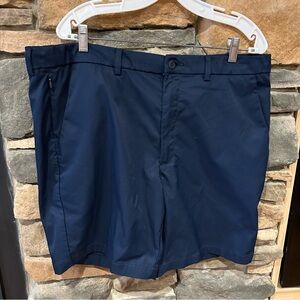 St. John’s khaki Navy Shorts